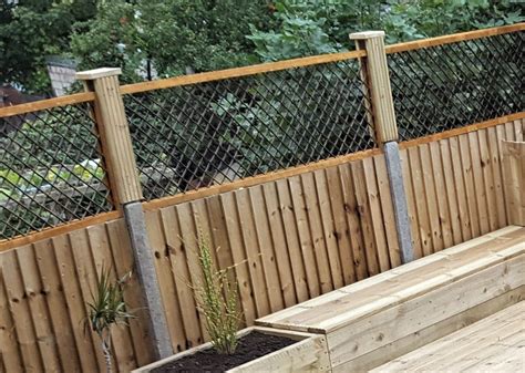 how to fix trellis to fence with concrete posts|5 Steps .